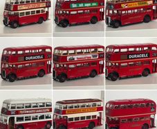 London Transport Scale Diecast Model Buses