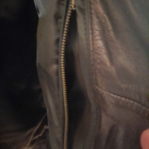 Ladies Leather Coat/Jacket Black