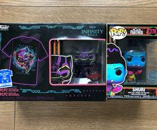 Funko Marvel: Black Panther Blacklight Bundle