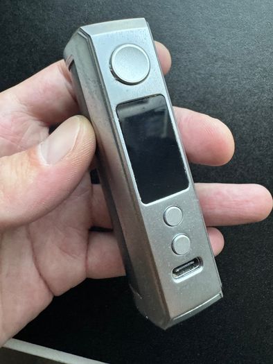 Zinc-Alloy 18650 / 21700 External Battery Mod Base with 510 Connector