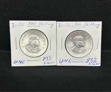 Padraig Pearse Silver Coins UNC