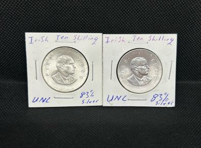 Padraig Pearse Silver Coins UNC