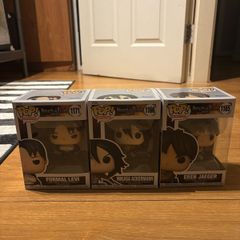 attack on titan funkos