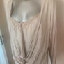 Brand new Claudia Stevens beige 2 in 1 top and cover up size UK20/22 EU48/50 Postage included Image 4
