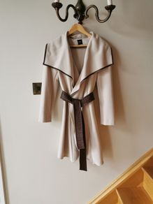 Oasis wrap coat (beige)