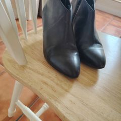 Marks & Spencer Black Leather Footglove Shoes