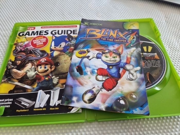 Blinx The Time Sweeper Xbox Original Games Original