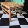 Bamboo Low Vintage Retro Midcentury Bamboo low table Image 4