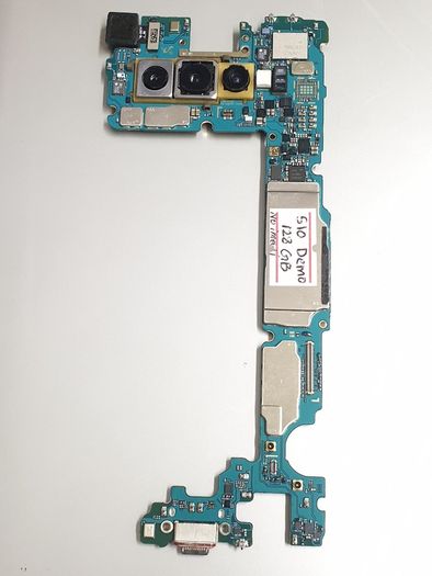 Genuine Samsung Galaxy S10 128GB Motherboard (DEMO Motherboard) with Cameras