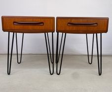 Stunning Pair of G Plan Bedside Tables