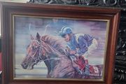 "Horse of the Year 1989 Nashwan" Framed print