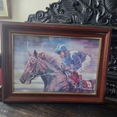 "Horse of the Year 1989 Nashwan" Framed print