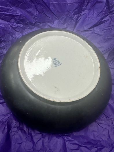 Black & White Carlton Art Deco Bowl