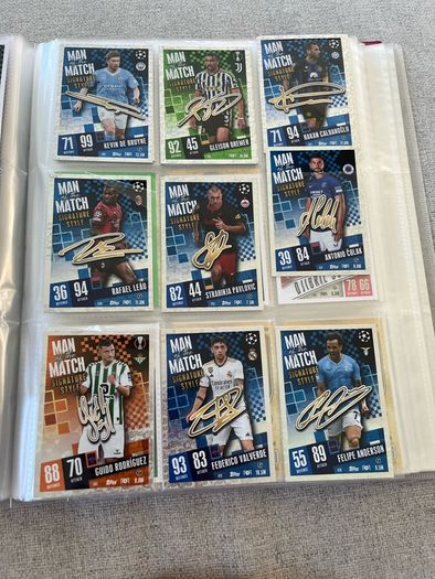 Match Attax football cards > 120
