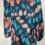 Boohoo Marble print satin dress size 8 New Image 2