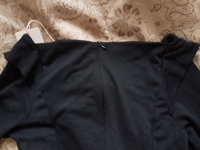 Black new fitted dress uk8 new