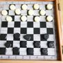Vintage Chess Folding Travel Set Magnetic Chess Set In Folding Chess Board Image 2