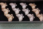 Butterfly Rhinestone rings 112211