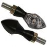 Mini Eye Led Motorcycle Indicators - Black Image 2