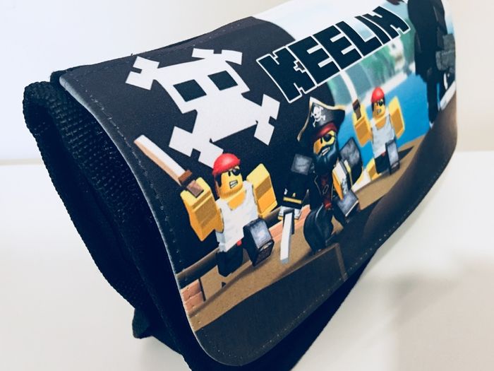 Lego Pirates printed Personalised Pencil Case / Make up bag / back to school stationary