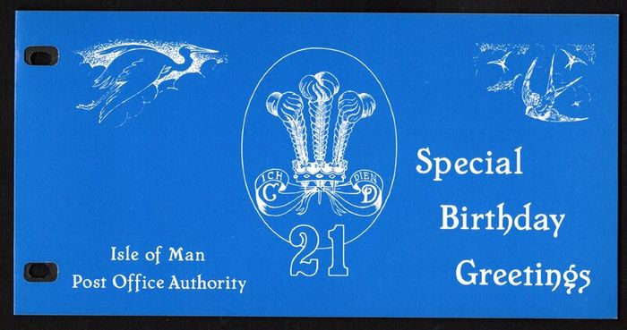 1982 Isle of Man 21st Birthday of the Princess of Wales and Birth of Prince William Commemorative Miniature Stamp Sheet Presentation Pack