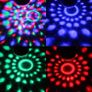 Pack of 2, Remote Control Portable Sound Activated Party Lights Indoor, USB Plug in, Dj Lighting, RBG Disco Ball, Strobe Lamp Stage Par Light for Car Room Dance Party (FREE POSTAGE) Image 6