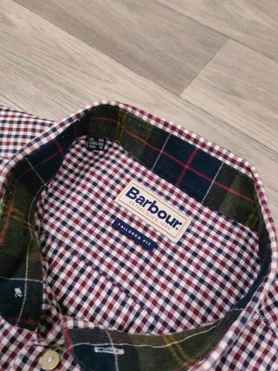 Barbour Button Down Check Oxford Shirt Mens XXL