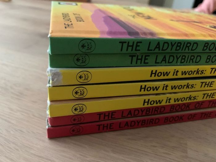Set of 7 Retro Books in Excellent Condition
