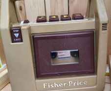 Vintage Fisher Price Tape Recorder