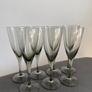 Rare Vintage 1960's Set of 6 Orrefors MIRABEL Smoke glasses. Image 2