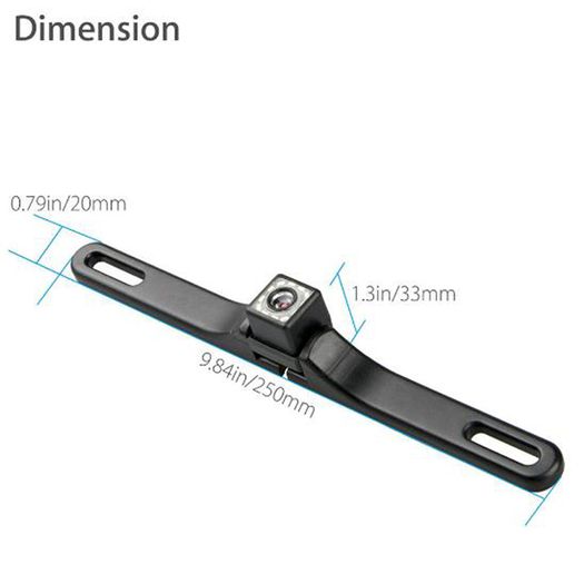 Waterproof HD Car Van Truck RearView Reverse Backup Camera License Plate Night Vision