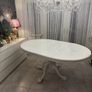 antique dining chairs and table Image 7