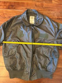 USAF Military CWU-36/P Flyers Summer Flight Jacket Sage Green