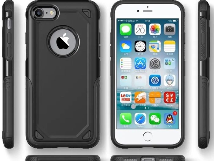 Hybrid Armour Case for iPhone 12 11 Pro XR XS MAX 6 7 8 SE Shockproof Back Cover