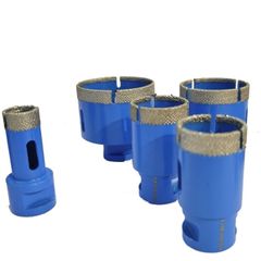 Tile Vac Brazed Bits M14 set 11 bits