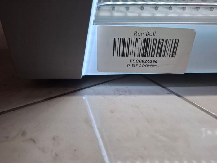 Red Bull Bar Top Fridge