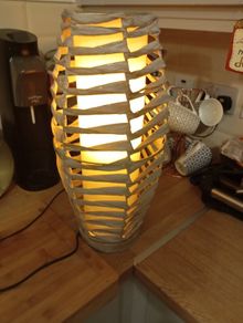 Next Rattan  lamp