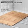 Metal Tool Shed with Sliding Doors and Ventilation Windows, 277 x 195 x 192 cm Image 7