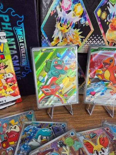 Complete First Partner Illustration Collection - All 9 starter trios NM