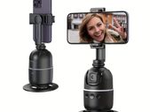 P03 Facial Tracking Tripod - 360 Rotating with Anti-Shake Mount Smartphone Holder
