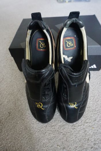 Football Boots Nike Tiempo R10 Black (2006) Size 7UK SG