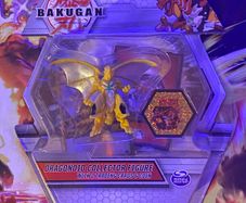 Bakugan Dragonoid figurine and trading cards