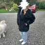 French Coney coat, vintage, lovely condition, sz 12 to 14, D18 Image 4