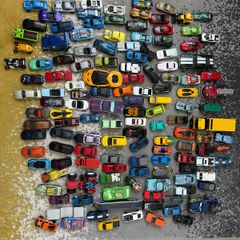 134 Toy Cars Mattel, Hot Wheels, Siku, Disney, Pixar, Sieper