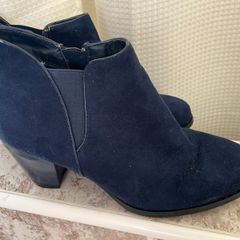 Kate Appleby Navy Ankle Boots