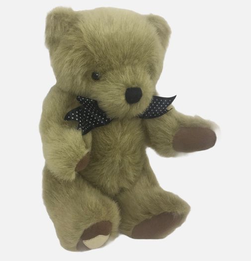 Colour box brown jointed collectors bear