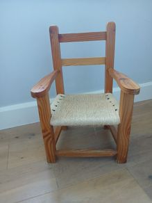 kids handmade chair