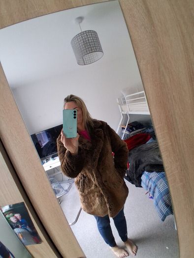 faux fur coat
