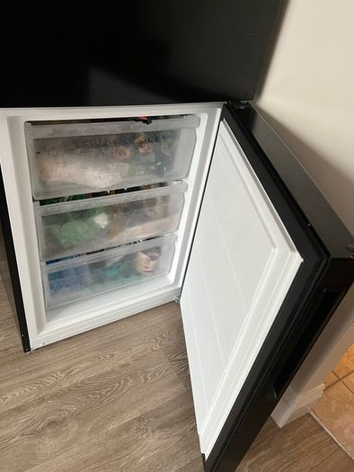 Hoover Black Fridge Freezer