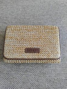 Rosetti Rattan Purse new and never used in excellent condition with no issues plenty of pockets with one zipped and space for credit cards etc see last two photos for exact measurements FREE STANDARD POSTAGE INCLUDED